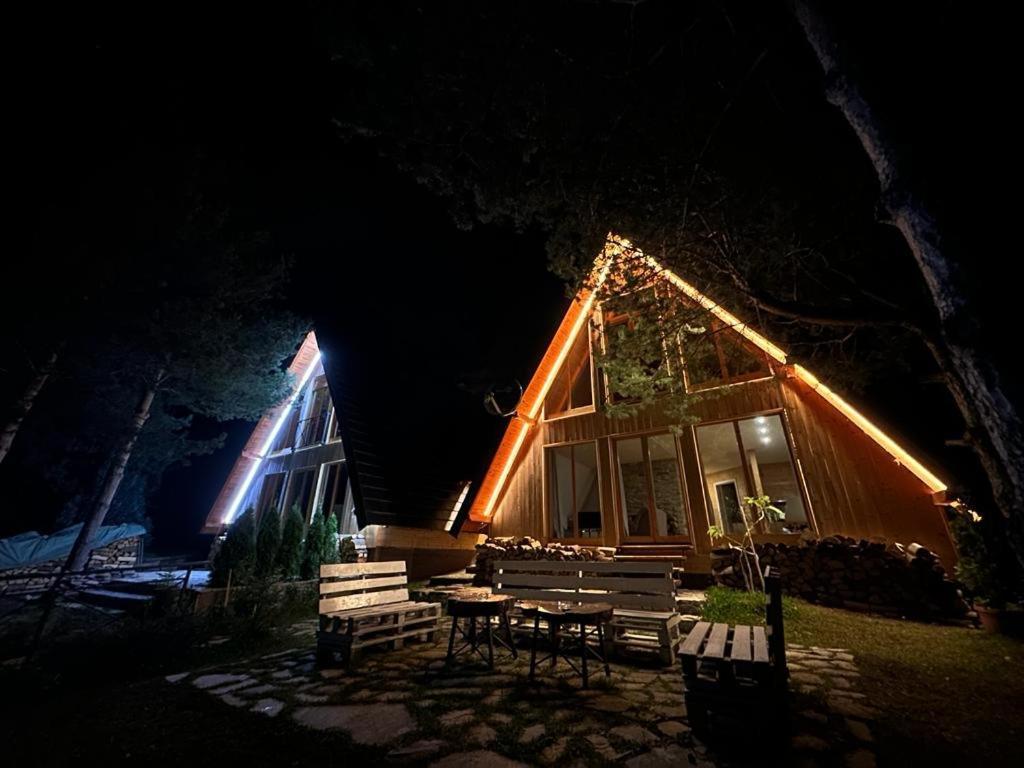Pine Cabins ซลาตีบอร์ ภายนอก รูปภาพ